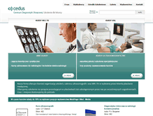 Tablet Screenshot of cedus.edu.pl